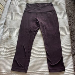 Plum Lululemon Align Leggings 25”